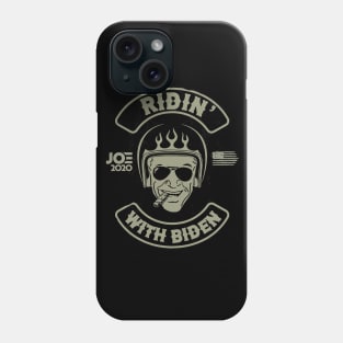 Ridin' With Biden American Motorcycle Rally Phone Case