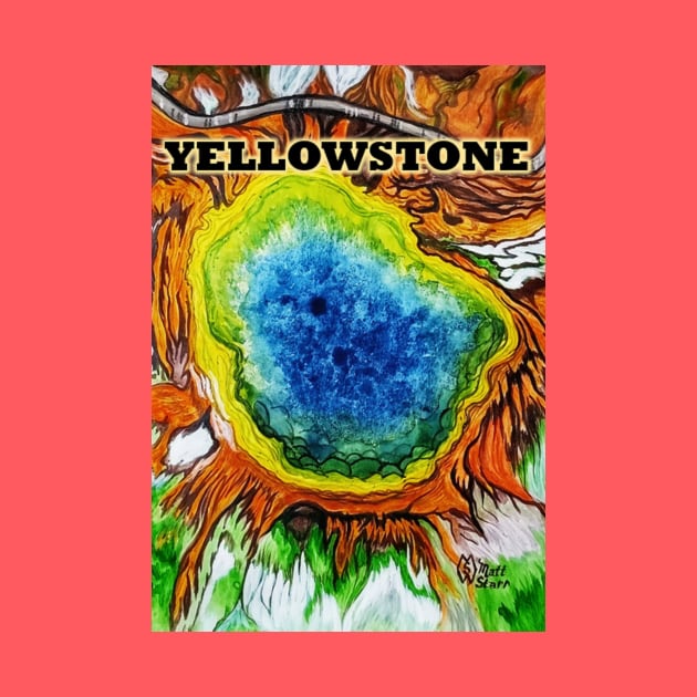 Yellowstone Hot Springs by Matt Starr Fine Art