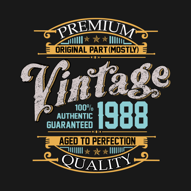 Premium Quality original part (mostly) vintage 1988 by TEEPHILIC