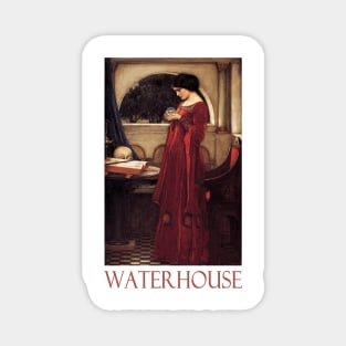 The Crystal Ball by John William Waterhouse Magnet