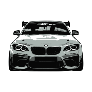 BMW M2 Racing Illustration T-Shirt