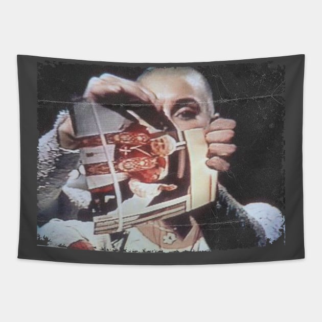 Sinead O'Connor ripping Pope Tapestry by Phenom Palace