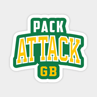 Pack Attack Football GB Magnet