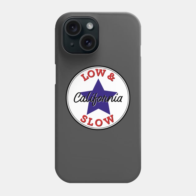 Low and Slow lowrider design Phone Case by Spearhead Ink