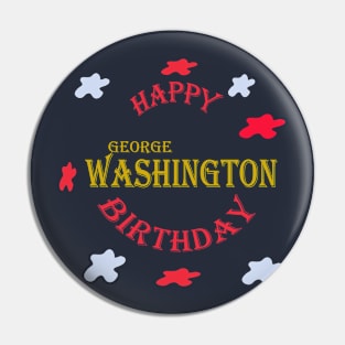 happy george washington birthday Pin