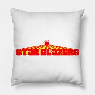 Star Blazers Logo - Red and Yellow 2 Pillow