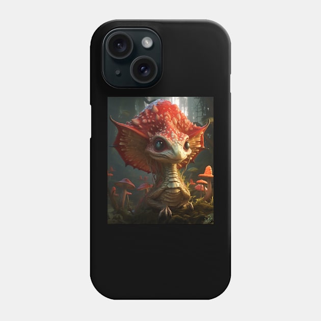 dragon Phone Case by FehuMarcinArt