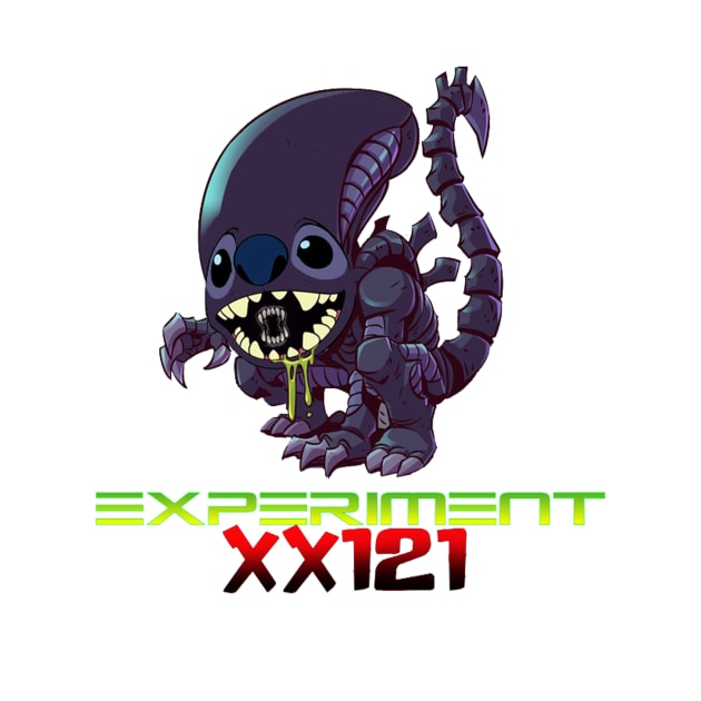 xenomorph stitch by sjinsanjose1