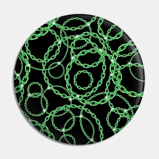 Green Chains Pin