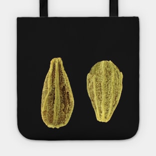 Anise seeds under the microscope Tote