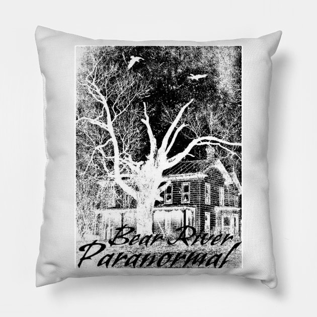 Non-Inverted BRP Logo Pillow by Bear River Paranormal