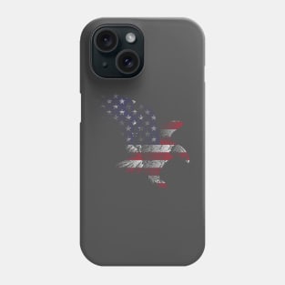 American Bald Eagle - American Flag. Phone Case