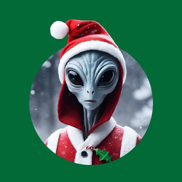 Alien Santa Claus by roswellboutique