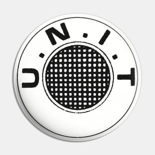 U.N.I.T. Logo Black Pin