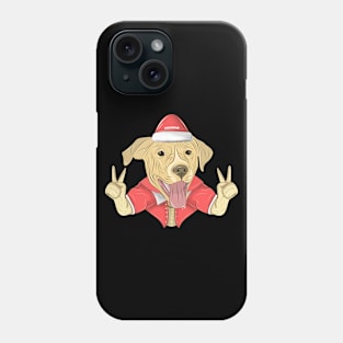 santa puppy Phone Case