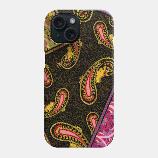 Paisley and Mandalas Phone Case by ilhnklv