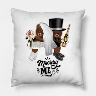 Marriage Proposal. Marry Me Pillow