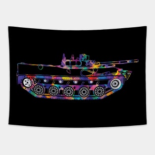 BMD4 amphibious infantry fighting vehicle tank Pop Art Tapestry