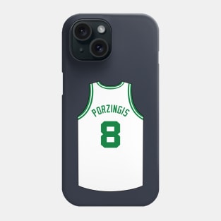 Kristaps Porzingis Boston Jersey Qiangy Phone Case