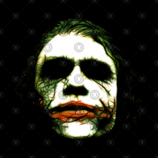 Heath Ledger As The Joker By Happyantsstudio