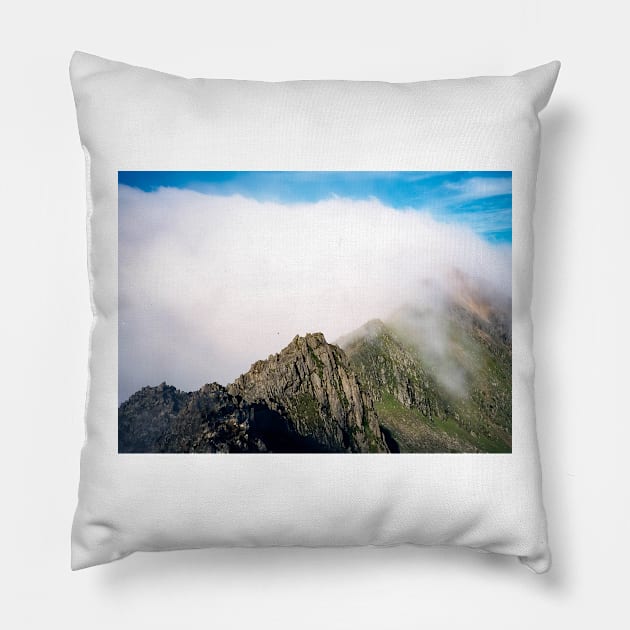 Crib Goch Pillow by nickbarber