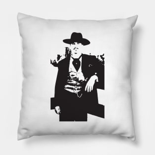 Doc Holiday, Val Kilmer, Tombstone, Western, Cowboy, Gunslinger Pillow