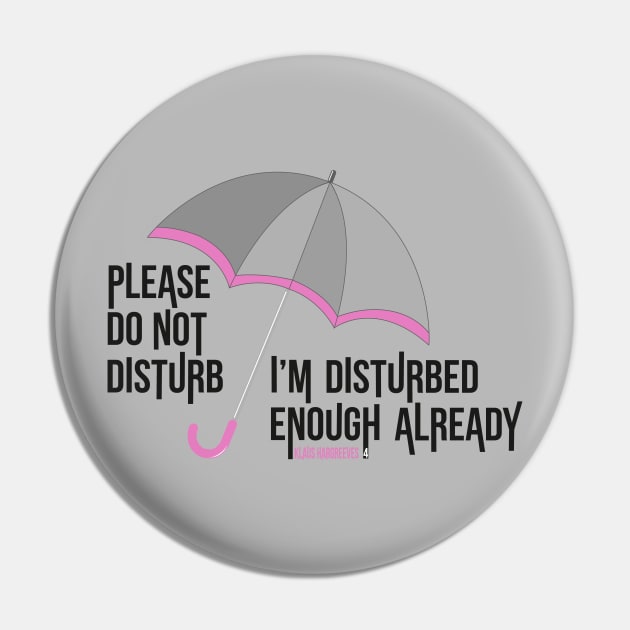 Do not disturb Klaus hargreeves Pin by colouredwolfe11