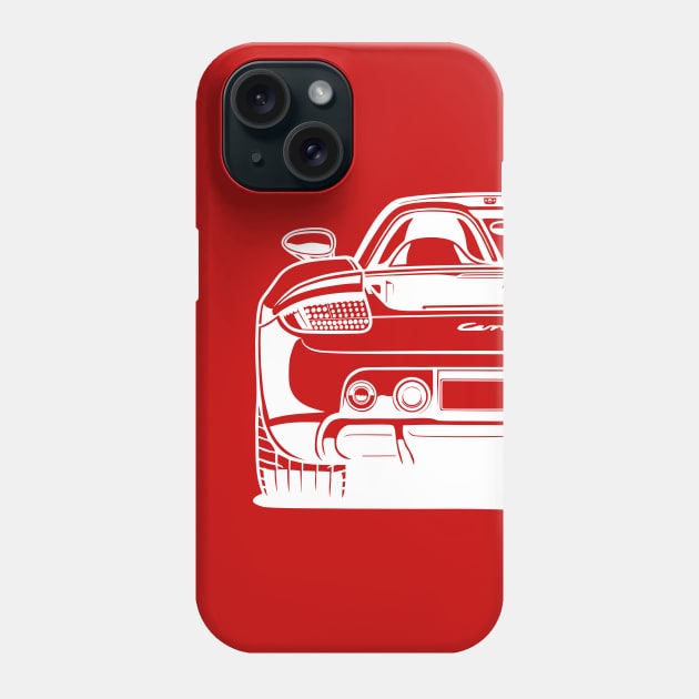 Carrera GT Profile Phone Case by IbisDesigns