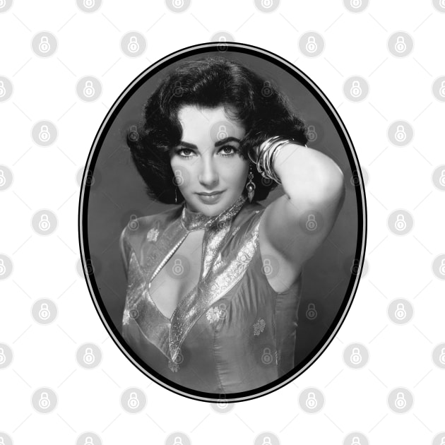 Elizabeth Taylor: Glamourous Sophistication by Noir-N-More