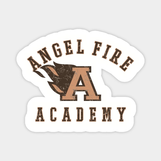 Angel Fire Academy Magnet by Vault Emporium