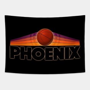 Phoenix Basketball Fans Design Tapestry