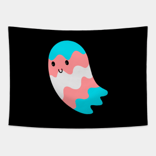 Trans Pride Ghost Tapestry