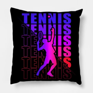 Tennis Clothing For Tennis Players Coaches Fans Pillow