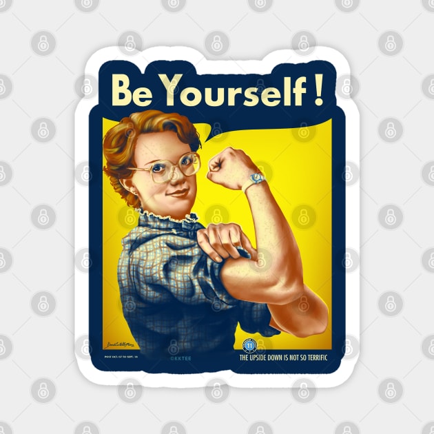 Barb Can Do It! Magnet by KKTEE
