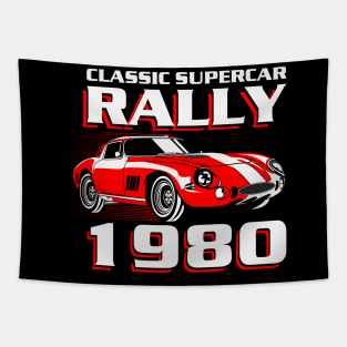 CLASSIC SUPERCAR RALLY Tapestry