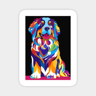 Animals Dog pop art Magnet