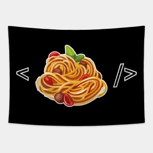 Spaghetti Code Funny Programmer Design Tapestry