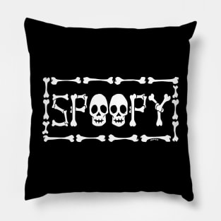 Spoopy Sign Pillow