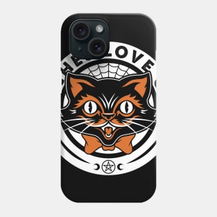 Halloween Cat - Witches Club Phone Case