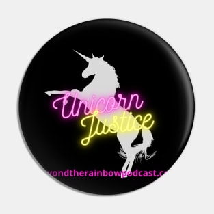 Unicorn Justice Pin