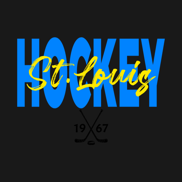 St louis hockey by Cahya. Id