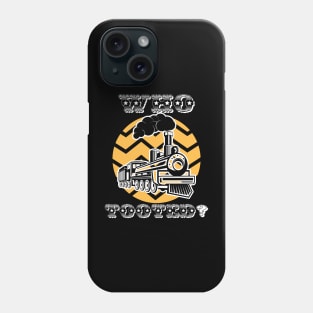 Who Tooted? Train Vintage Sunset Phone Case