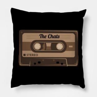 The Chats / Cassette Tape Style Pillow