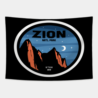 Zion National Park Utah T-Shirt Gift Tapestry