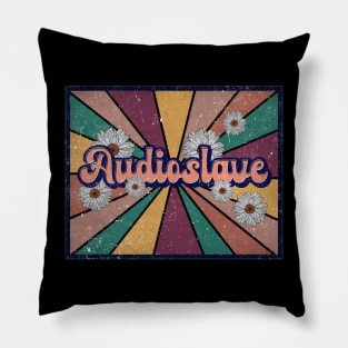 Awesome Name Audioslave Lovely Styles Vintage 70s 80s 90s Pillow