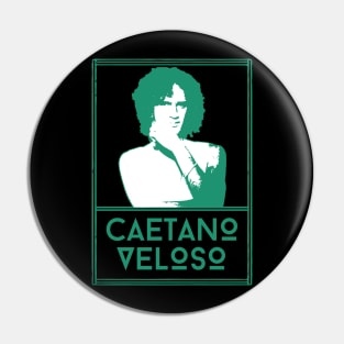 Caetano veloso\\retro fan artwork Pin