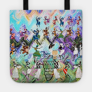 African Feast V1 Tote