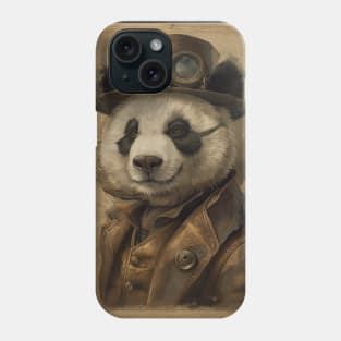 Steampunk Panda Phone Case