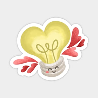 Love Bulb Magnet