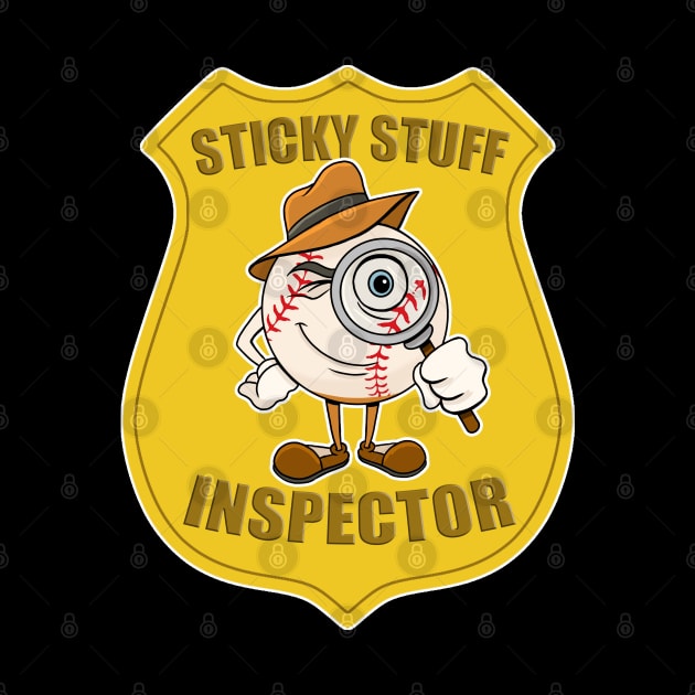 Baseball Sticky Stuff Inspector by GAMAS Threads